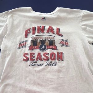 Turner Field Commemorative T shirt size Large